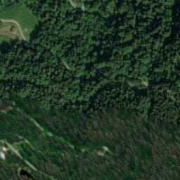 Vue satellite de Abri forestier des Steussets à Queige