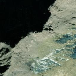 Vue satellite de Ricovero Luogotenente Chabloz à Montvalezan