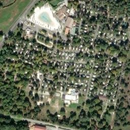 Vue satellite de Atlantic Parc à La Tremblade