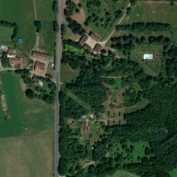 Vue satellite de La Ribière Sud Camping à Pageas