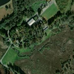 Vue satellite de Camping au coeur du parc à Peyrelevade