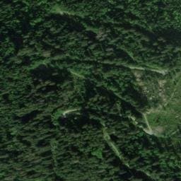 Vue satellite de Cabane de la Croix Coste à Tours-en-Savoie