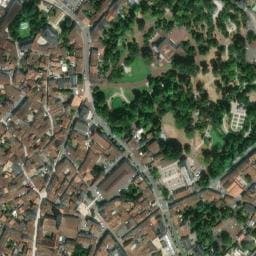 Vue satellite de Parking - Boulevard Denfert Rochereau à Cognac