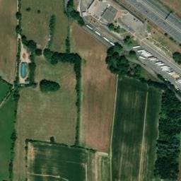 Vue satellite de Aire de camping-car à Saint-Priest à Saint-Priest