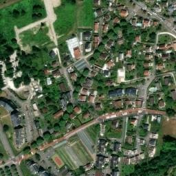 Vue satellite de Aire de camping-car d'Aix-les-Bains à Aix-les-Bains