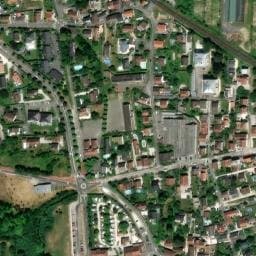 Vue satellite de Camping du Pêcheur à Aix-les-Bains