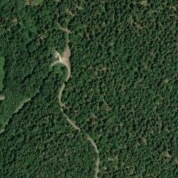 Vue satellite de Aire de bivouac - tente (4) à Saint-François-de-Sales