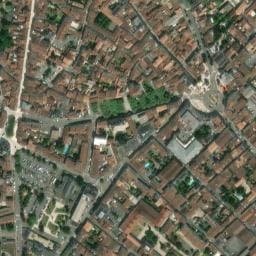 Vue satellite de Parking Charles De Gaulle à Cognac