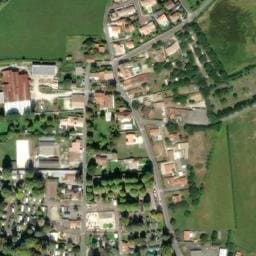 Vue satellite de Camping Les Vignes à Saint-Augustin