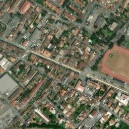 Vue satellite de Parking - Avenue Victor Hugo à Châteaubernard