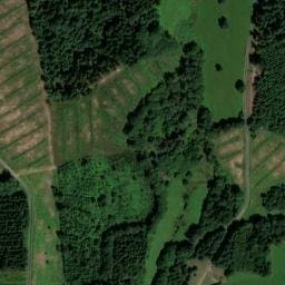 Vue satellite de Aire d'accueil de camping-cars de La Courtine à Saint-Martial-le-Vieux