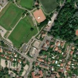 Vue satellite de Camping des Barolles à Irigny