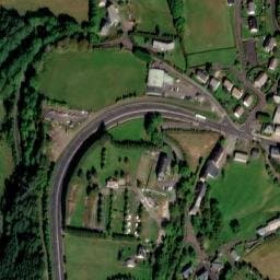 Vue satellite de Camping de la Buge à Orcival