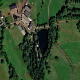 Vue satellite de Camping de Fléchat à Orcival