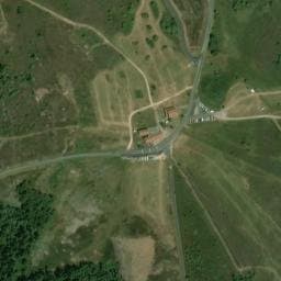 Vue satellite de Gite-auberge du Col du Béal à Saint-Pierre-la-Bourlhonne