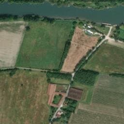 Vue satellite de Camping à Brives-sur-Charente à Brives-sur-Charente