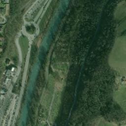 Vue satellite de Camping municipal Les Adoubes à Pallud