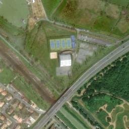 Vue satellite de Parking de la Voie du Talus à Saujon