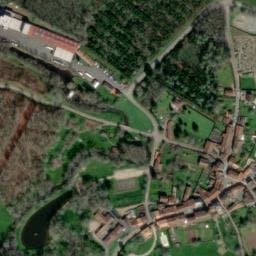 Vue satellite de Camping Saint Martial à Busserolles