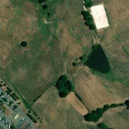 Vue satellite de Aire de Briance Ligoure à Glanges