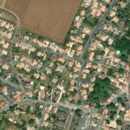 Vue satellite de Parking route de Saint-Palais à Saint-Sulpice-de-Royan