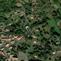 Vue satellite de Camping la Clairiere à Aydat