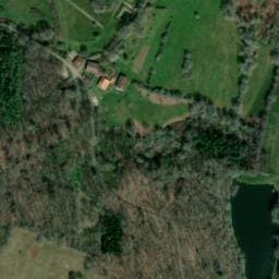 Vue satellite de Domaine naturiste Petits-Fours à Busserolles