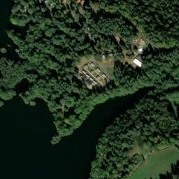Vue satellite de Le Chaderas (Lac d'Aydat) à Aurières