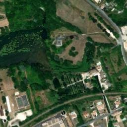 Vue satellite de Aire de camping-car à Magnac-sur-Touvre à Magnac-sur-Touvre