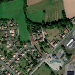 Vue satellite de Aire d'accueil des Énergies à Châlus