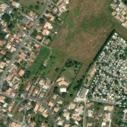 Vue satellite de Camping Les Pins à Saint-Sulpice-de-Royan