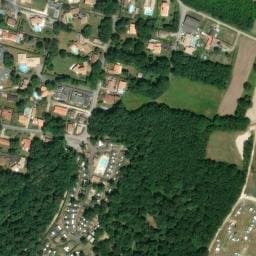 Vue satellite de Les Chèvrefeuilles à Saint-Sulpice-de-Royan