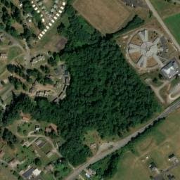 Vue satellite de Aire de repos à Monestier-Merlines à Monestier-Merlines