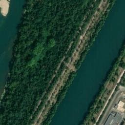 Vue satellite de La Cabane Abandonnée à Irigny