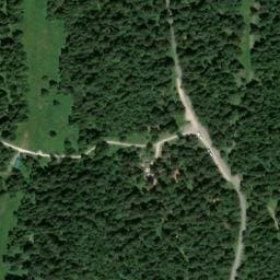 Vue satellite de Aire de bivouac - tente (2) à Les Déserts