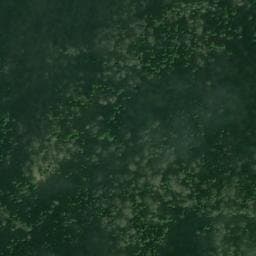 Vue satellite de Refuge forestier de Rhonne à Albertville