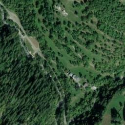 Vue satellite de Fontaine de Bonneval les Bains à Bourg-Saint-Maurice