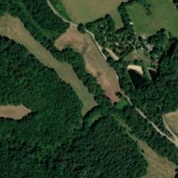 Vue satellite de Les Saules à Sussac