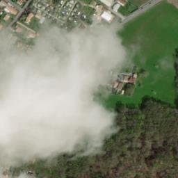 Vue satellite de Parking Salle des Fêtes à Médis