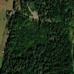 Vue satellite de Gite du Lac Servieres à Orcival