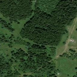 Vue satellite de Aire de bivouac à Les Déserts