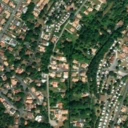 Vue satellite de Camping de Bernezac à Saint-Sulpice-de-Royan
