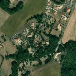 Vue satellite de Le Buron à Chazelles