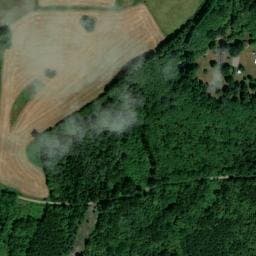 Vue satellite de Espace Naturiste de Bos Redon à Flavignac