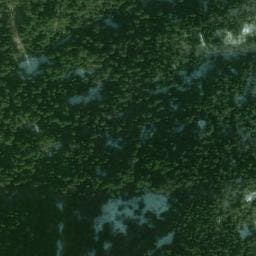 Vue satellite de Cabane forestière des Fontanettes à Grignon