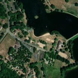 Vue satellite de Aire de Saint-Hilaire-les-Places à La Meyze