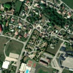 Vue satellite de Bivouac à Les Avenières Veyrins-Thuellin (2) à Les Avenières Veyrins-Thuellin