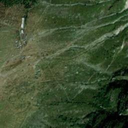 Vue satellite de Fontaine de Plan Pigeux à Montvalezan