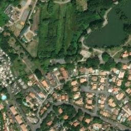 Vue satellite de Parking de la Métairie à Vaux-sur-Mer