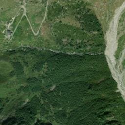 Vue satellite de Refuge de la Balme à Les Chapelles